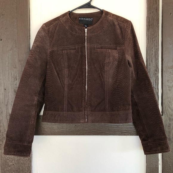 bernardo suede jacket